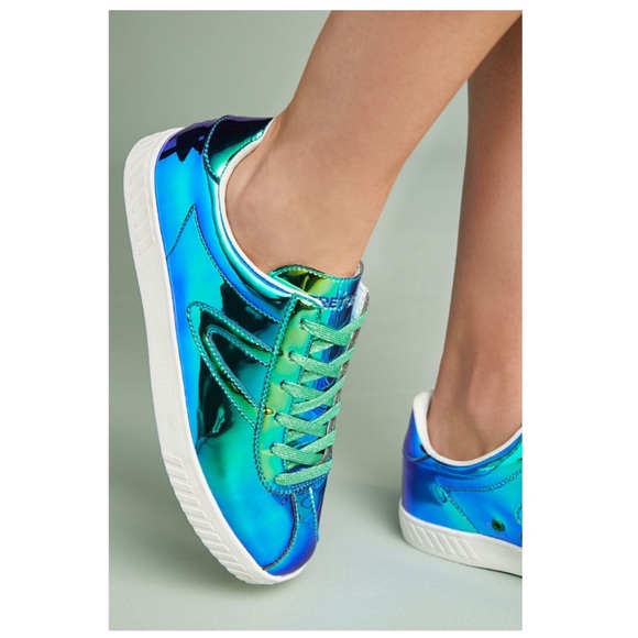 tretorn iridescent sneakers